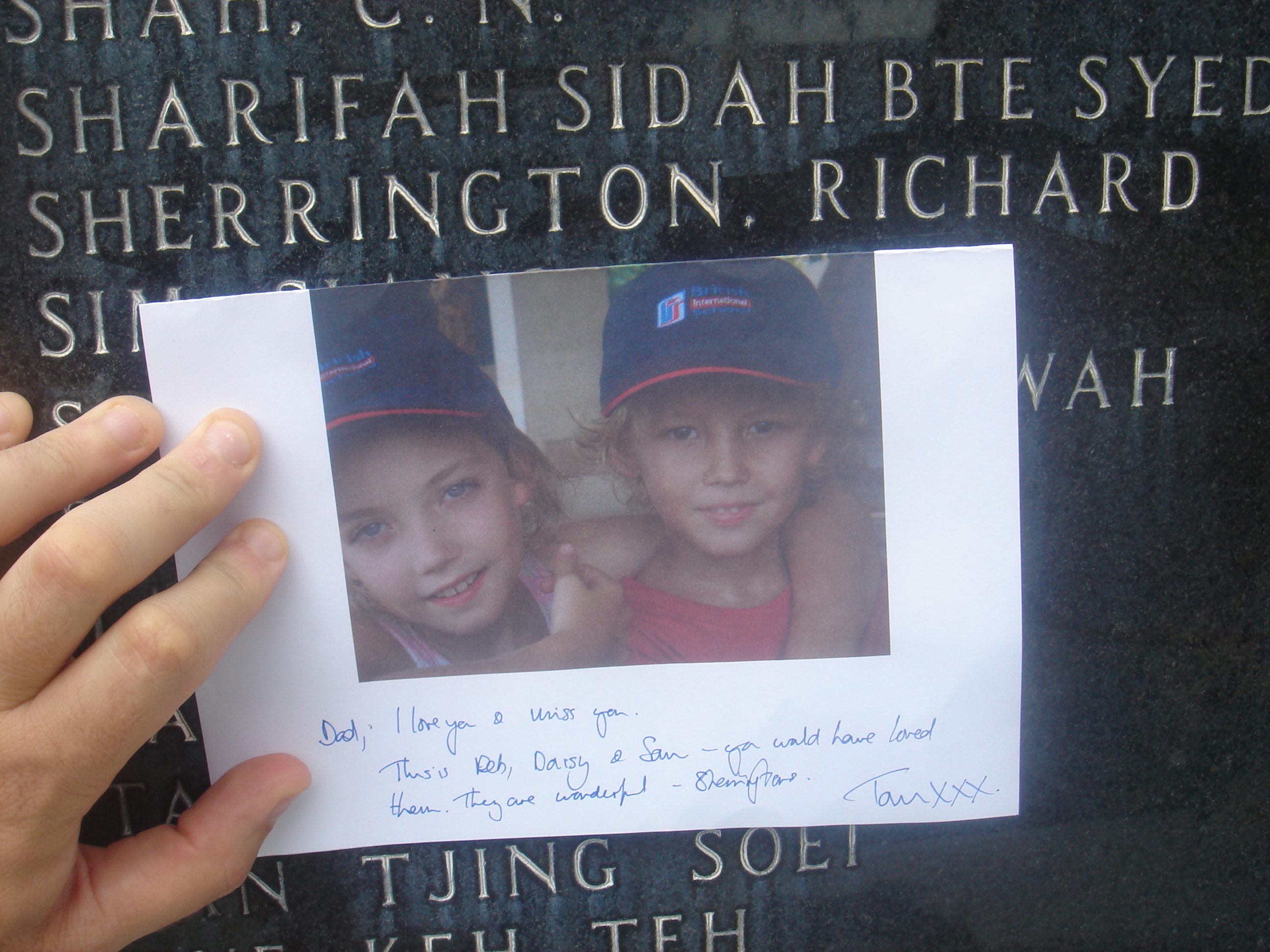 My last message for my Dad.