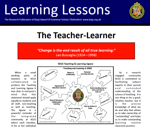 The KEGS Research Publication