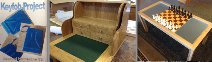 From Y7 starter-projects to the free choice of AS/A2 Coursework. 