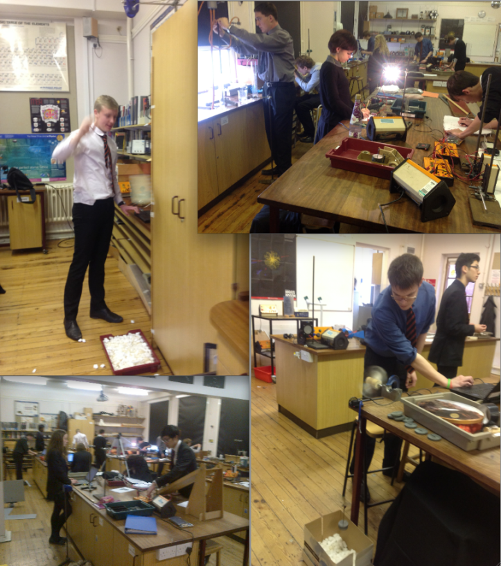 The closest we get to the Art experience in Physics. Individual investigations.. but why leave it to Year 13?