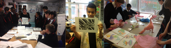 KS3 Art lessons where students' ideas develop along with the confidence to put them into action. 