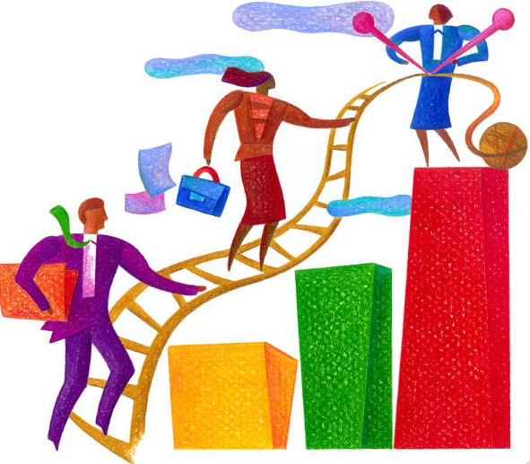 Career Progression: More of a winding road than a ladder.