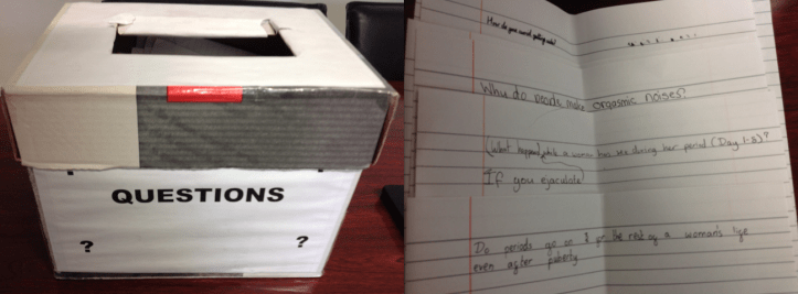 The Questions Box: Any question given a factual answer.