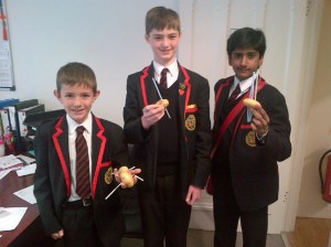 The straw through potato challenge...