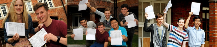 Press Photos from A Level and GCSE Results Days.  A time for celebration. 