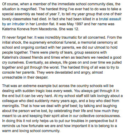 Guardian Teacher Network post.