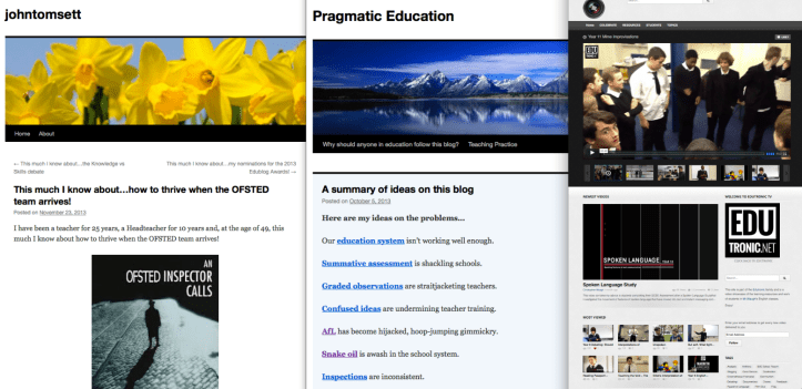 Three of the Best...always challenging and inspiring