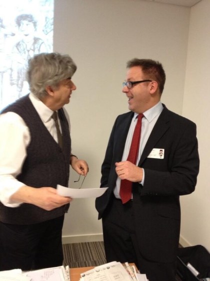 Meeting Bill.  One of my all time biggest 'meet your hero' moments. 