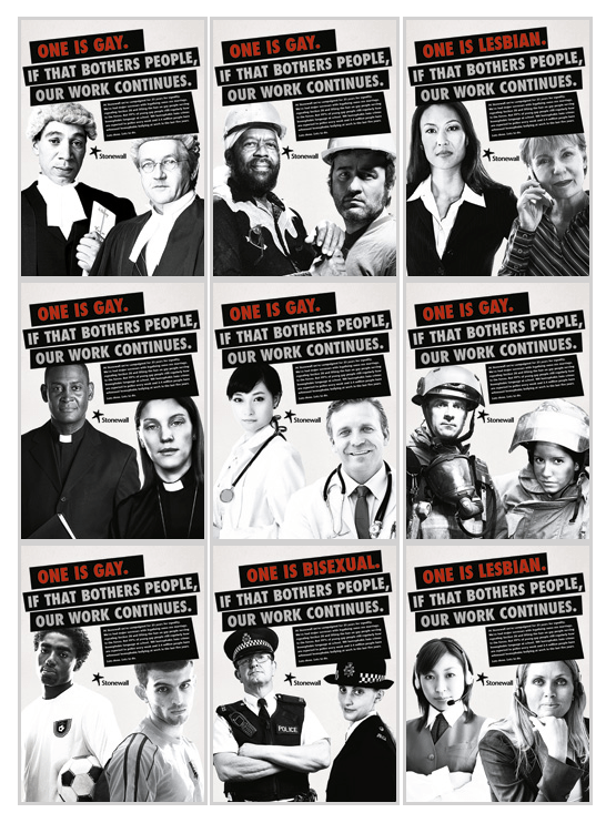 The workplace One is Gay campaign. 
