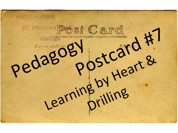 The Pedagogy Postcard Series: All in one place. – teacherhead