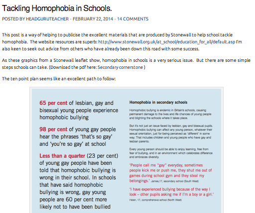 My blogpost from February