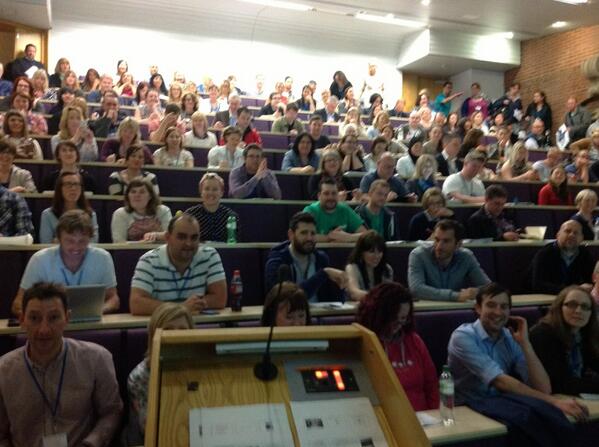 The audience for my #NRocks presentation