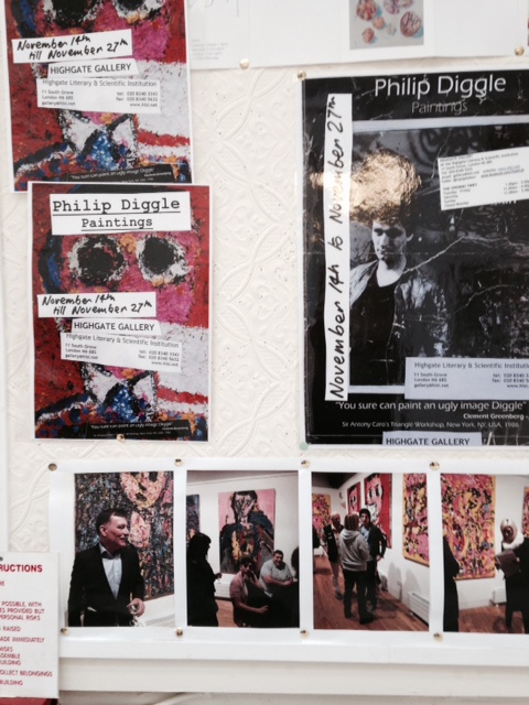 The Exhibition at Highgate Gallery. 