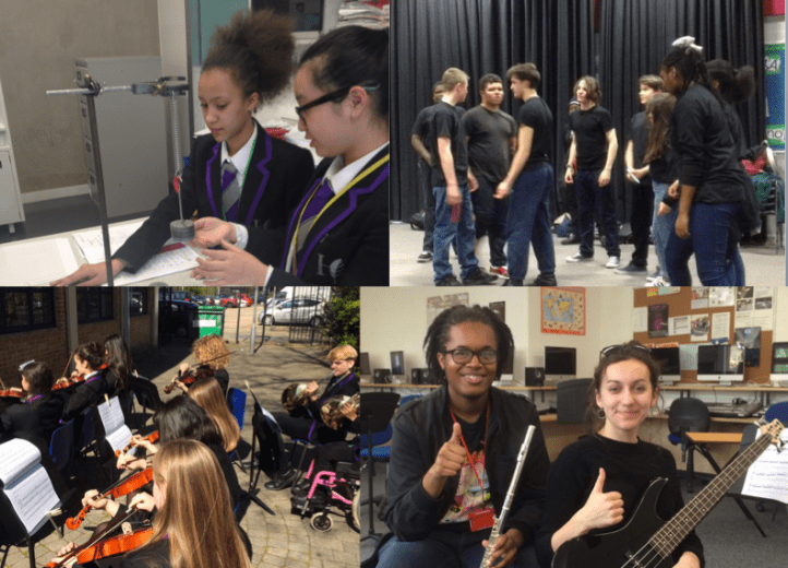 A broad curriculum for all; Arts for all. 