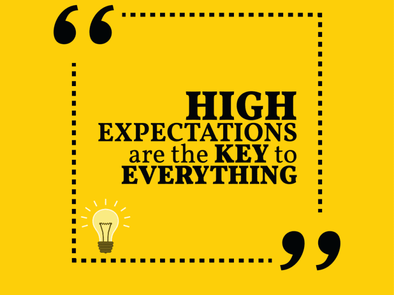 Great Teaching.  The Power of Expectations.