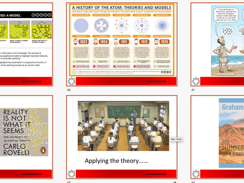 Evidence-Informed Teaching:  The learning model matters more than the data. #rEDLeicester
